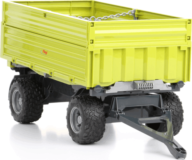 Bruder Fliegl három oldalra billenő tandem pótkocsi (1:16) Bruder Fliegl három oldalra billenő tandem pótkocsi (1:16)