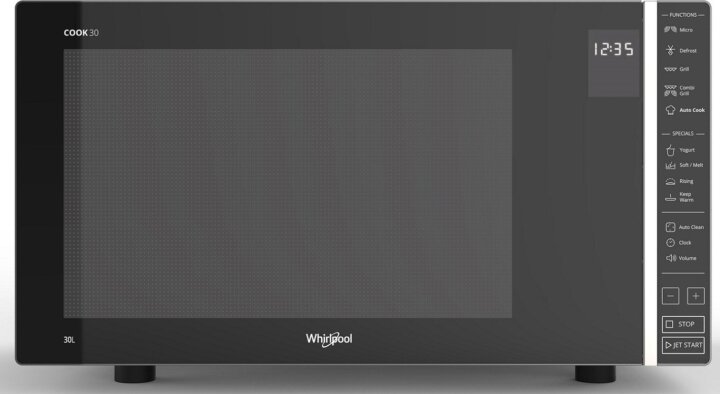 Whirlpool MWP 303 SB Mikrohullámú sütő - Ezüst/Fekete