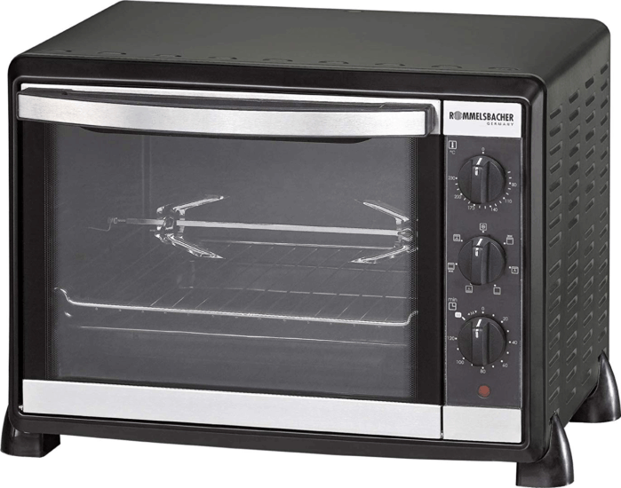 Rommelsbacher BG 1550 Mini Légkeveréses sütő