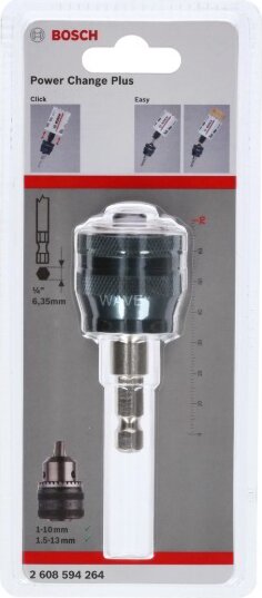 Bosch 2608594264 Power Change Plus Adapter, 3/8", 8,7 mm Befogószár Bosch 2608594264 Power Change Plus Adapter, 3/8", 8,7 mm Befogószár