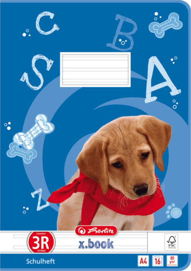 Herlitz Heft 16 lapos A4 vonalas füzet Herlitz Heft 16 lapos A4 vonalas füzet