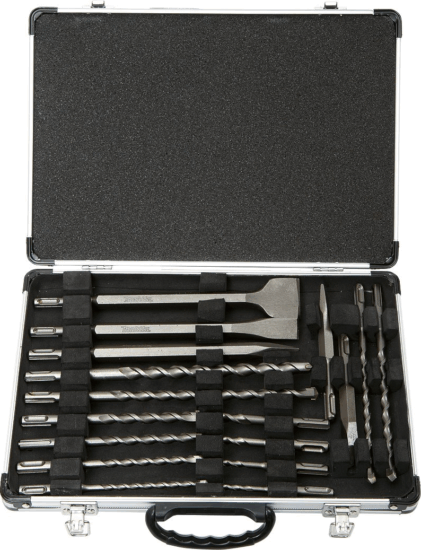 Makita D-42444 SDS+ beton fúrószár és véső készlet (17db / csomag)