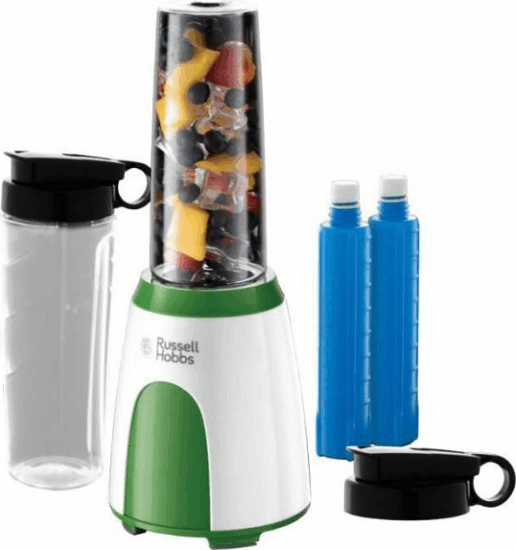 Russell Hobbs Explore Mix & Go Cool Mini turmixgép - Fehér/Zöld