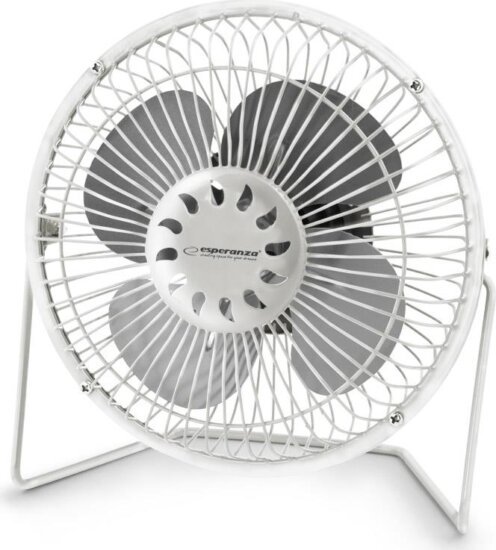 Esperanza 6" YUGO asztali USB ventilátor - Fehér