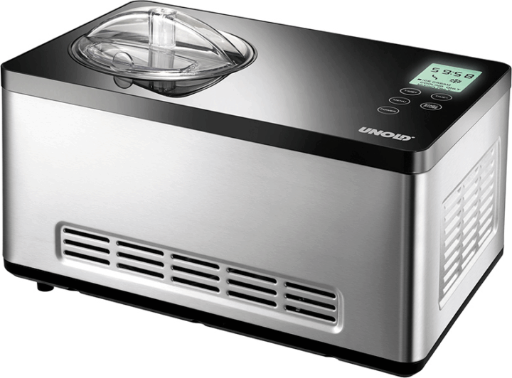 Unold Gusto Fagylaltkészítő - Acél/Fekete Unold Gusto Fagylaltkészítő - Acél/Fekete