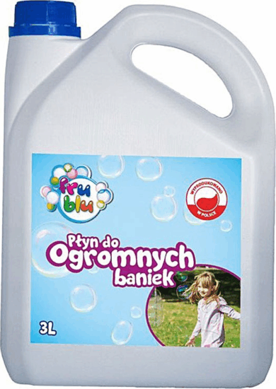 Fru Blu Mega Bubi: Óriás buborékfújó utántöltő - 3 liter