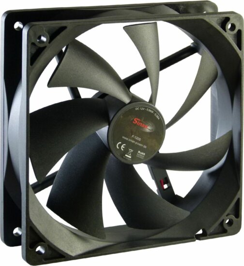 Inter-Tech F-120-S 120mm rendszerhűtő