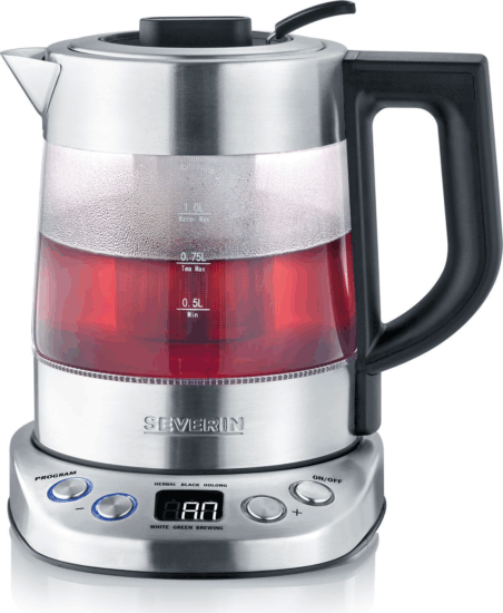 Severin WK 3473 Deluxe Mini 1L Üveg Teafőző Vízforraló