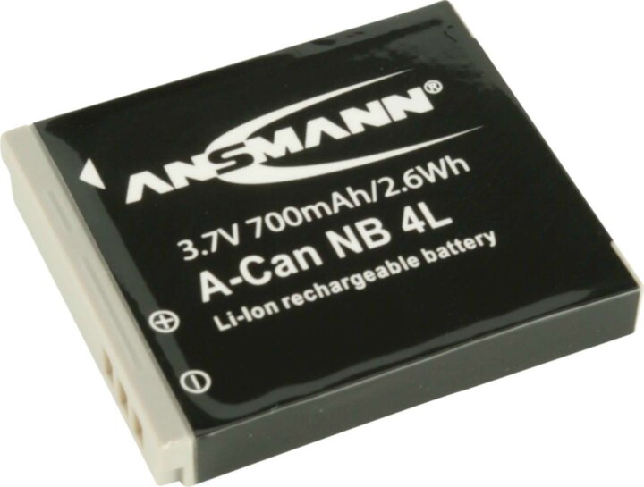 Ansmann A-Can NB 4 L akkumulátor Canon fényképezőgépekhez 700mAh