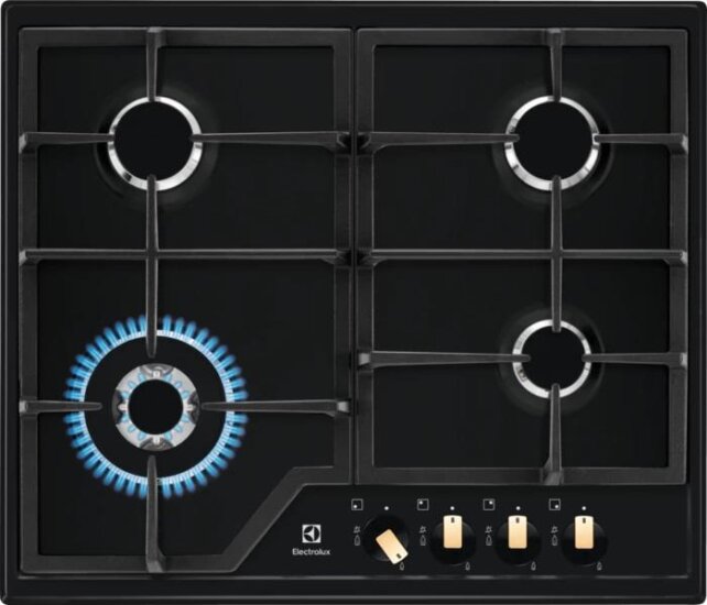 Electrolux EGS6436RK Gáz főzőlap - Fekete