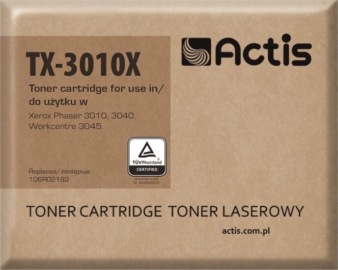 Xerox (TX-3010X/106R02182) Toner Fekete Xerox (TX-3010X/106R02182) Toner Fekete