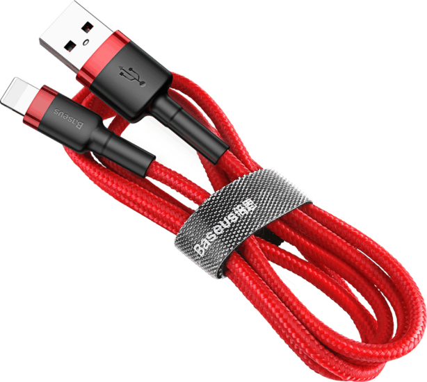 Baseus Cafule USB-A apa - Lightning apa iPhone töltőkábel 2m - Piros Baseus Cafule USB-A apa - Lightning apa iPhone töltőkábel 2m - Piros