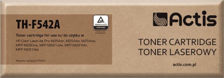 Actis (HP 203A CF542A) Toner Sárga