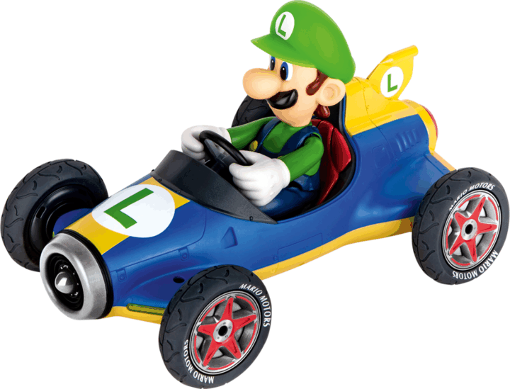 Carrera Mario Kart Mach 8 Távirányítós autó - Luigi Carrera Mario Kart Mach 8 Távirányítós autó - Luigi
