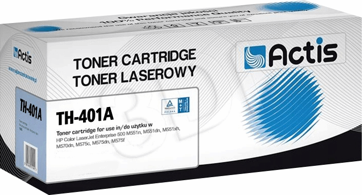 Actis (HP TH-401A/CE401A) Toner Cián
