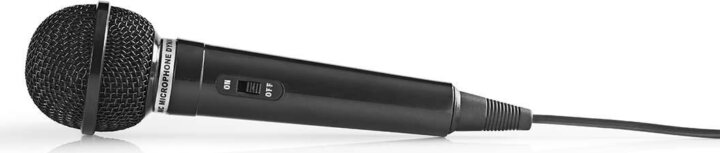 Nedis MPWD01BK Vezetékes Mikrofon - Fekete