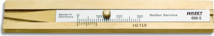 Hazet 666-5 Gumiabroncs profilmélység mérő