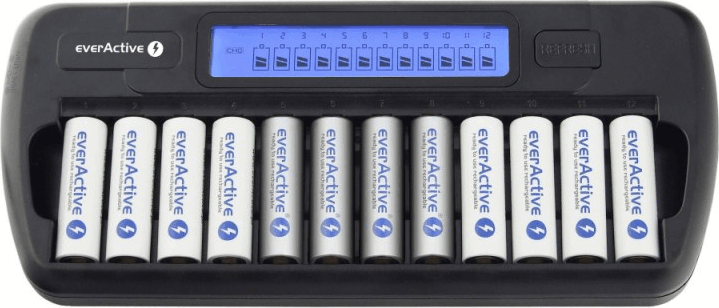 everActive NC-1200 AAA/AA NiMH Akkumulátor Töltő