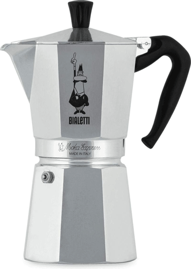 Bialetti Mokka Express 9 személyes kotyogós kávéfőző - Acél