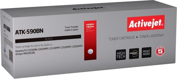 ActiveJet (Kyocera TK-590BK) Toner Fekete