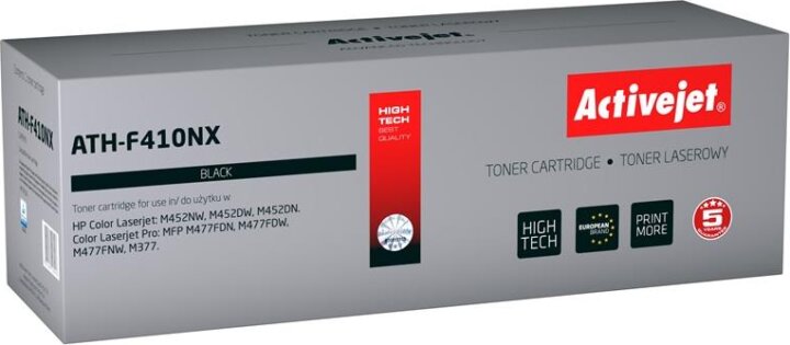 ActiveJet (HP 410X CF410X) Toner Fekete ActiveJet (HP 410X CF410X) Toner Fekete