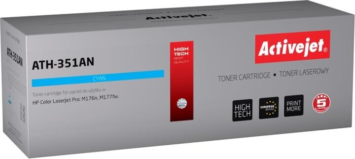 ActiveJet (HP 205A CF351A) Toner Cián ActiveJet (HP 205A CF351A) Toner Cián