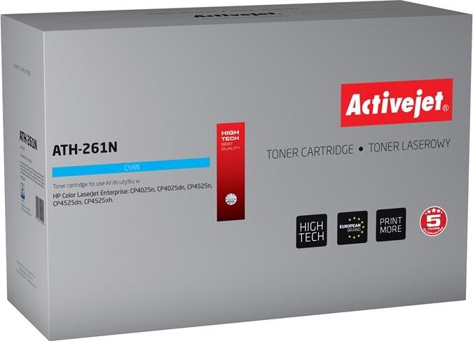ActiveJet (HP 261A CE261A) Toner Cián