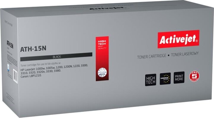 ActiveJet (HP C7115A/Canon EP-25) Toner Fekete