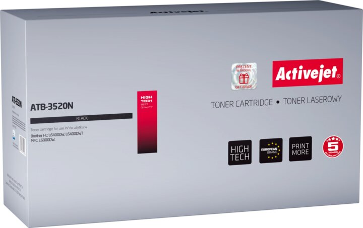ActiveJet (Brother TN-3520) Toner Fekete