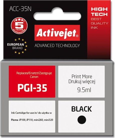 ActiveJet (Canon PGI-35) Tintapatron Fekete
