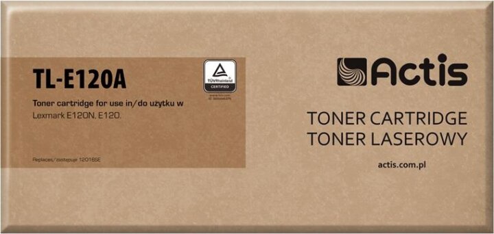 Actis (Lexmark 12016SE) Toner Fekete