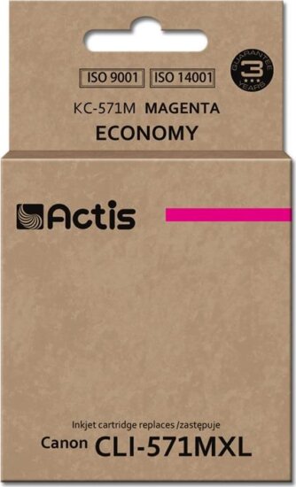 Actis (Canon CLI-571M) Tintapatron Magenta Actis (Canon CLI-571M) Tintapatron Magenta