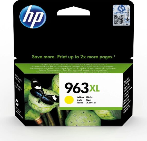 HP 963XL Eredeti Tintapatron Sárga