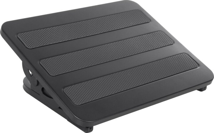 Maclean MC-831 Ergonomikus lábtámasz Fekete