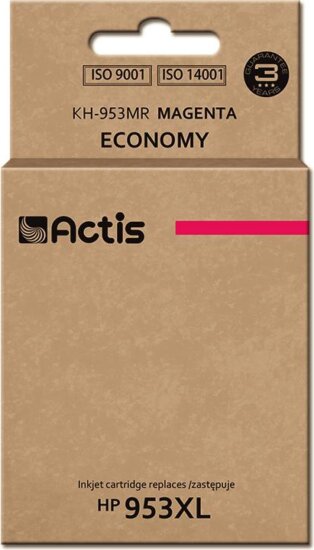 Actis (HP 953XL F6U17AE) Tintapatron Magenta
