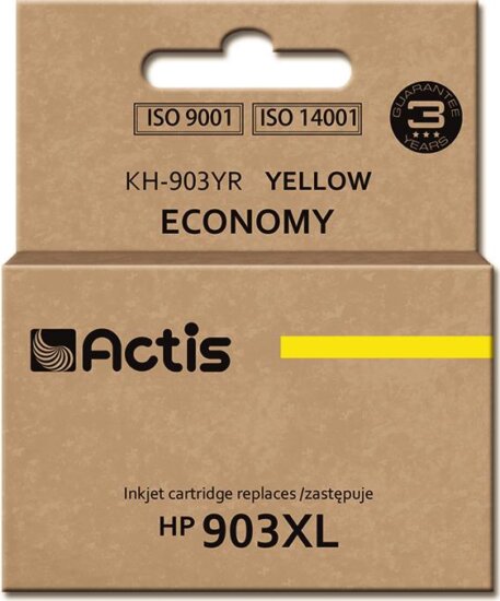 Actis (HP 903XL T6M11AE) Tintapatron Sárga