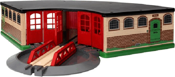 BRIO World Nagy vonatgarázs