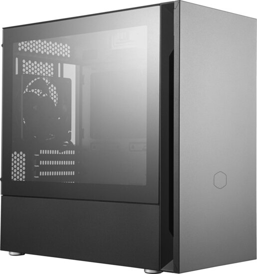 Cooler Master Silencio S400 Window Számítógépház - Fekete