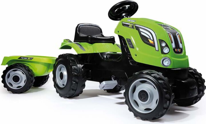 Smoby Toys Traktor Farmer XL gyermektraktor - Zöld