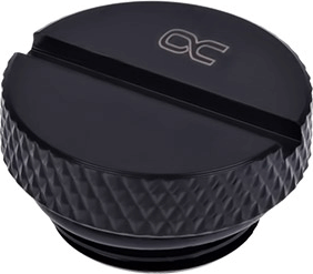 Alphacool HF G1/4 Vízcső záró csavar - Fekete