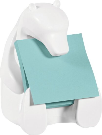 3M Postit Jegesmedve Z Jegyzettömb adagoló - Fehér