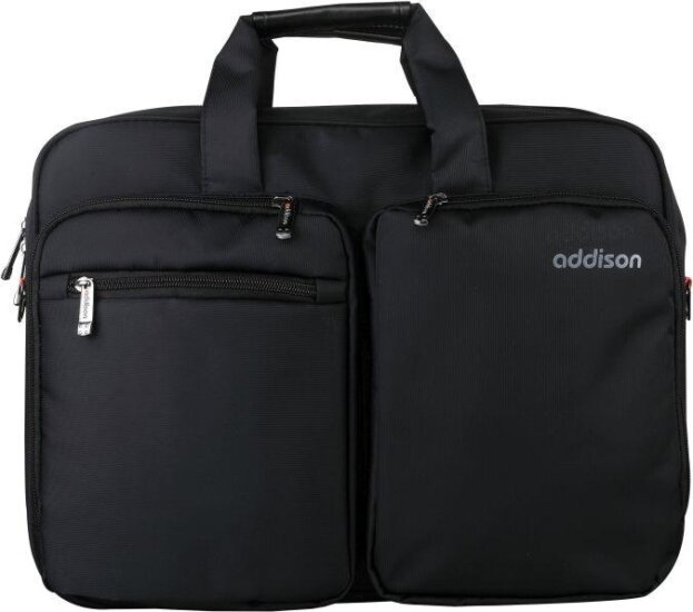 Addison Preston 15,6" Laptop táska - Fekete