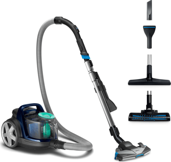 Philips PowerPro Active FC9556/09 Porzsák Nélküli Porszívó - Kék Philips PowerPro Active FC9556/09 Porzsák Nélküli Porszívó - Kék