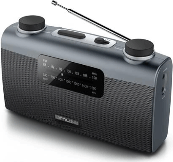 Muse M-058R Hordozható FM Rádió - Szürke