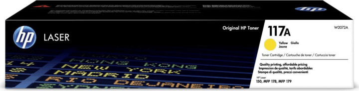 HP 117A Eredeti Toner - Sárga