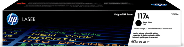 HP 117A Eredeti Toner - Fekete