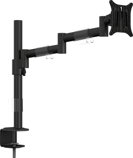 Multibrackets Officeline Single II 15"-30" LCD TV/Monitor asztali tartó kar - Fekete Multibrackets Officeline Single II 15"-30" LCD TV/Monitor asztali tartó kar - Fekete