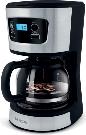Sencor SCE 3700BK Filteres kávéfőző - Fekete/Ezüst