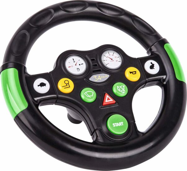 Big Kormány hanggal Bobby traktorhoz Big Kormány hanggal Bobby traktorhoz