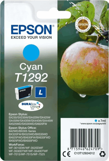 Epson T1292 Eredeti Tintapatron Cián